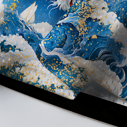 Tokyo-Tiger Celestial Sea Dragon Mesh Jersey