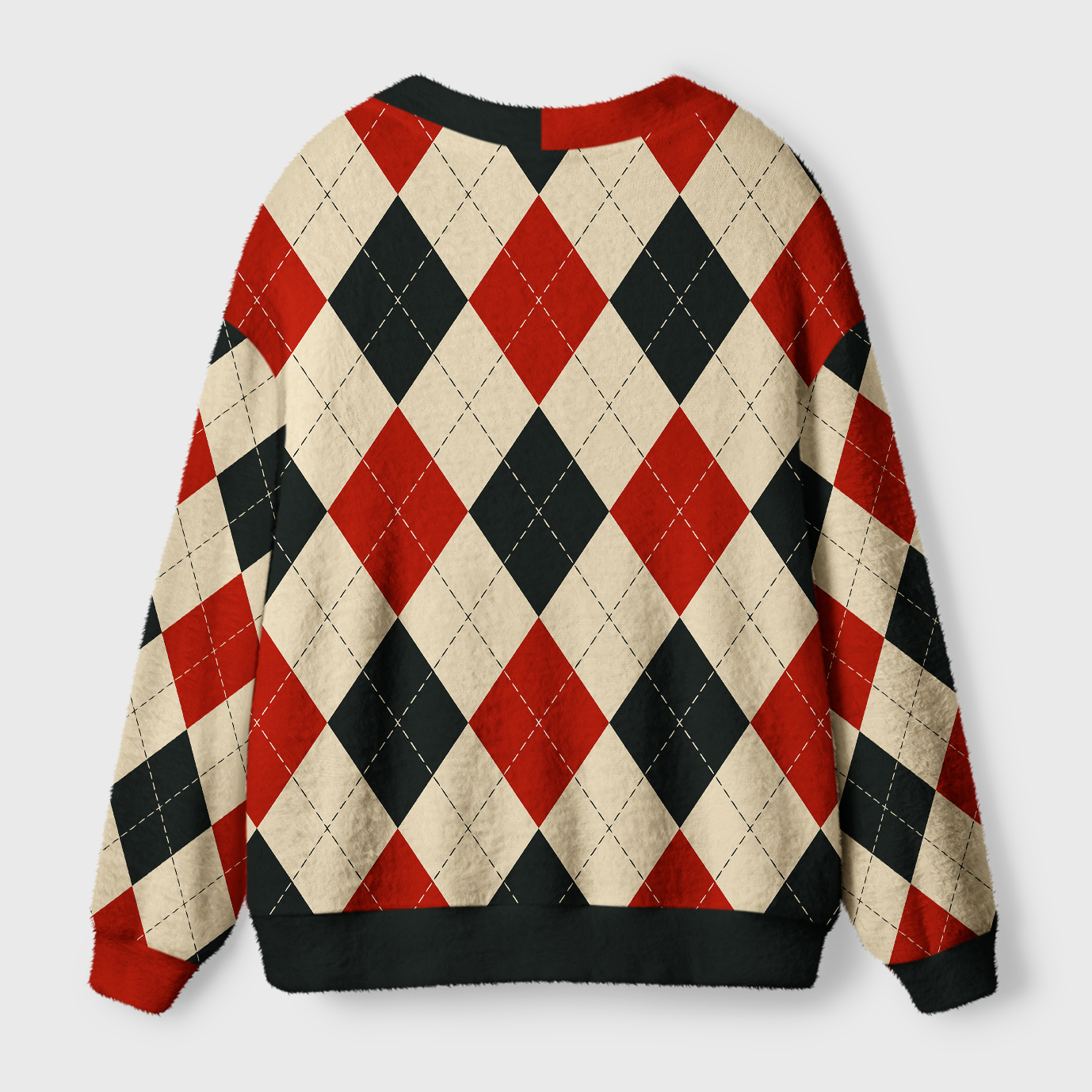 Tokyo-Tiger Joker：No Sanity Allowed Ugly Cardigan Sweater