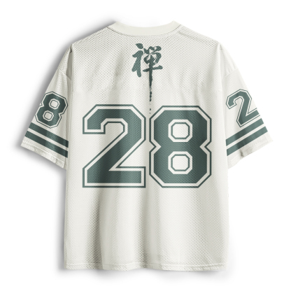 Tokyo-Tiger Zen Meditating Cat Mesh Jersey