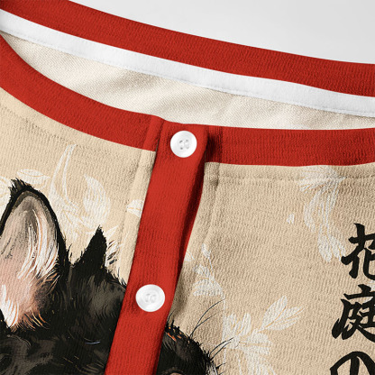 Tokyo-Tiger Cat Among Peonies Women's Lightweight Cardigan