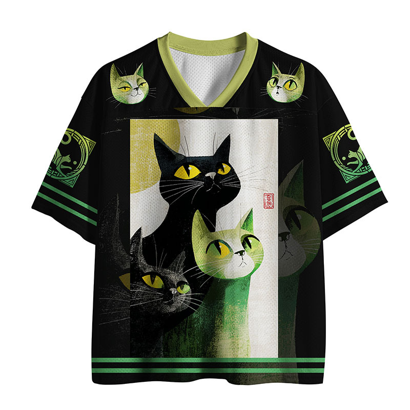 Tokyo-Tiger Three Small Silences Mesh Jersey