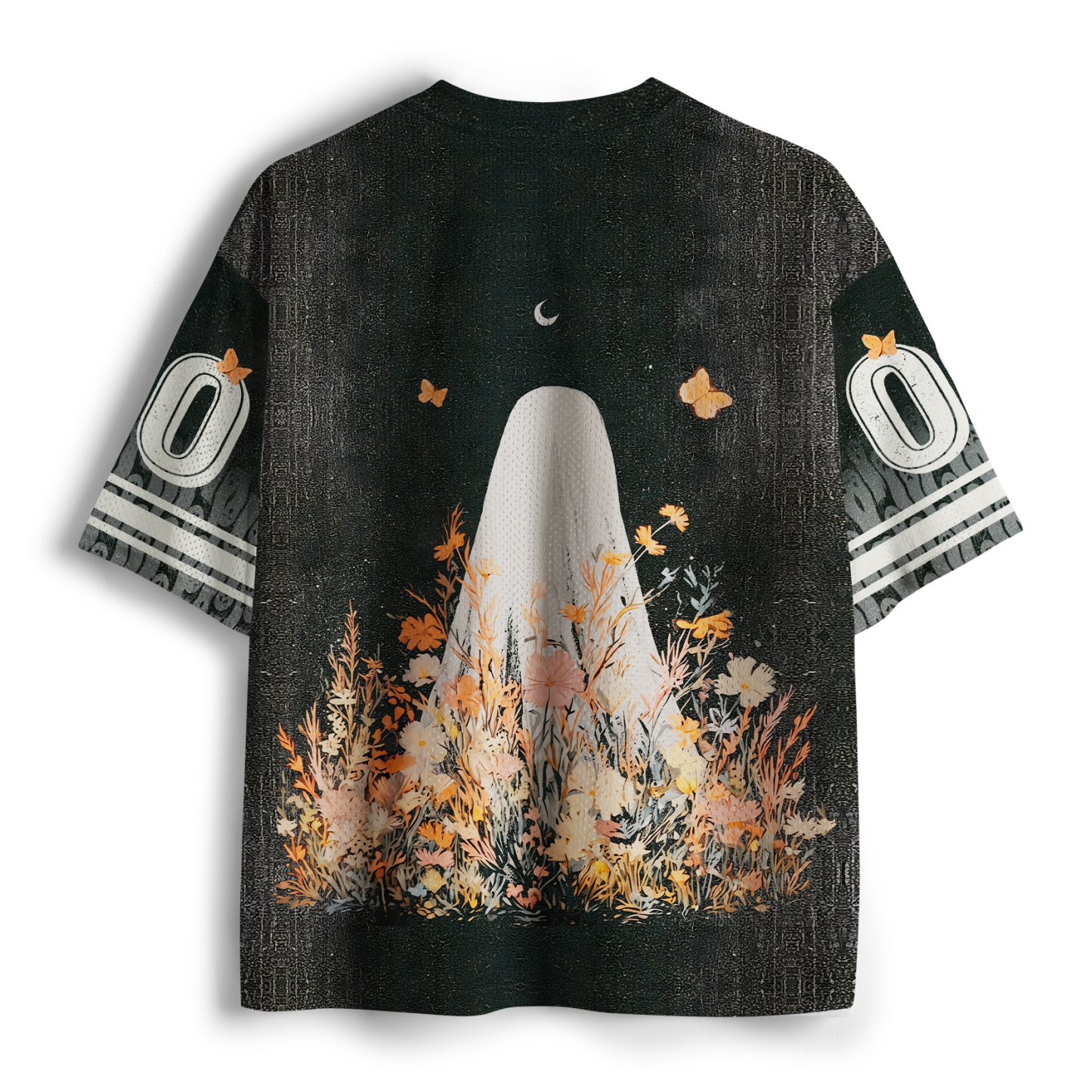 Tokyo-Tiger Midnight Garden Ghost Mesh Jersey