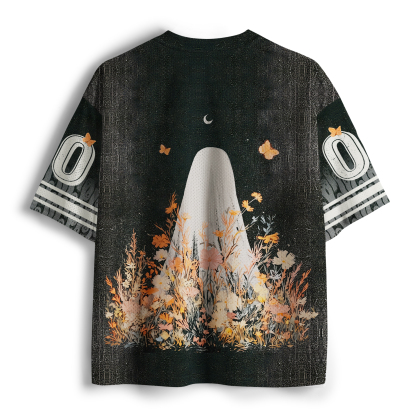 Tokyo-Tiger Midnight Garden Ghost Mesh Jersey