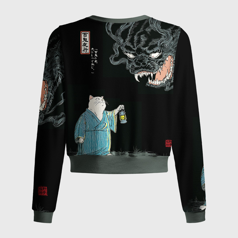 Tokyo-Tiger Night Stalker：Cat vs.Demon Women's Lightweight Cardigan