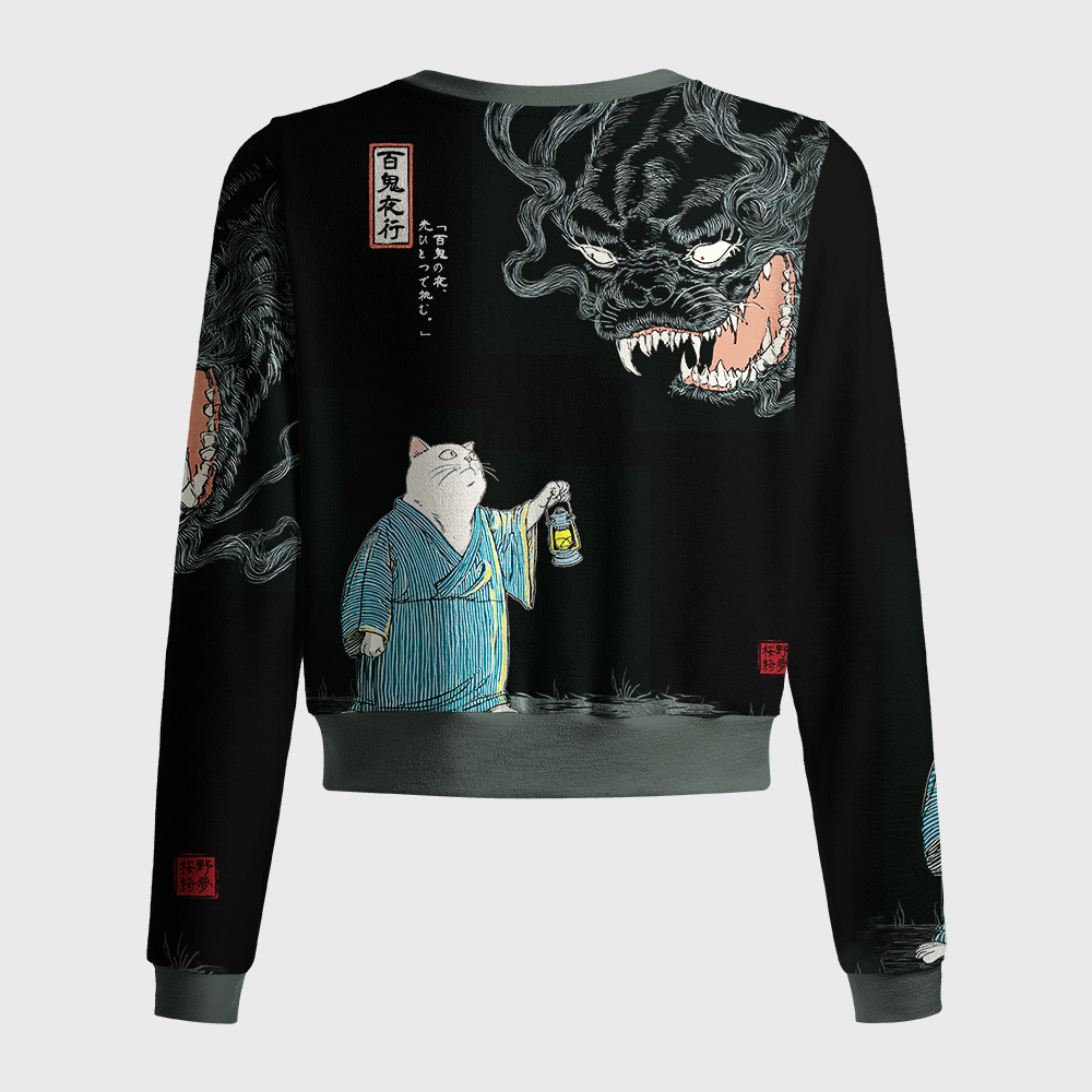 Tokyo-Tiger Night Stalker：Cat vs.Demon Women's Lightweight Cardigan