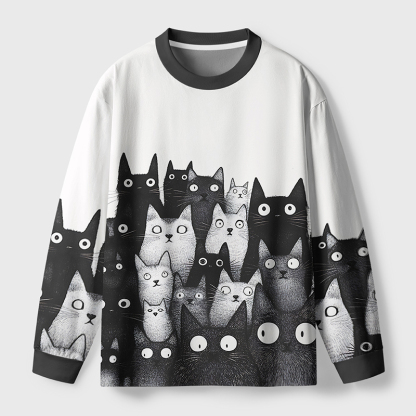 Tokyo-Tiger The Judgmental Stare Of Cats Eco-Friendly Long Sleeve T-Shirt
