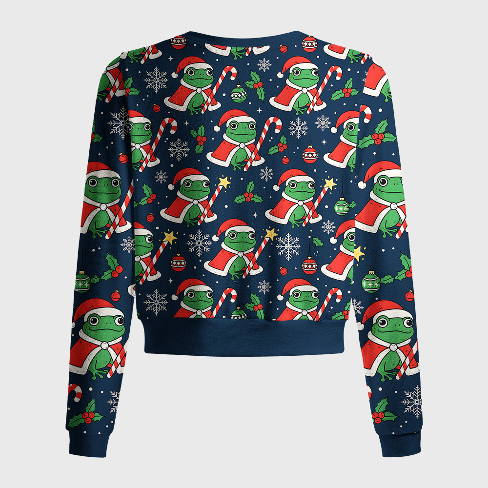 Tokyo-Tiger Christmas Frog Women's Lightweight Cardigan