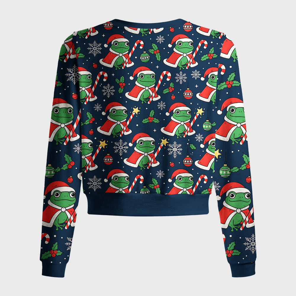 Tokyo-Tiger Christmas Frog Women's Lightweight Cardigan