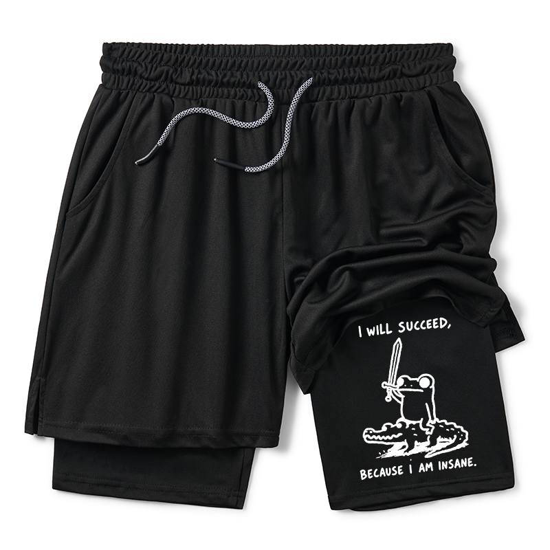 Tokyo-Tiger Warrior Frog Funny Meme Training Shorts
