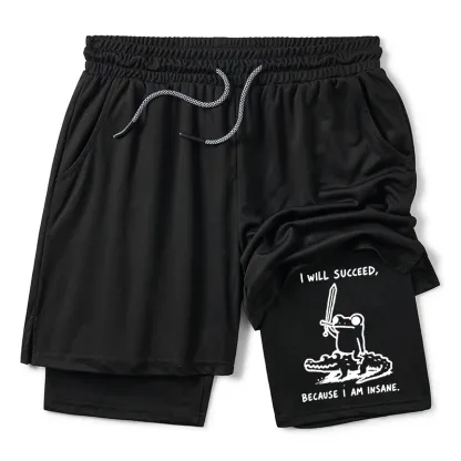 Tokyo-Tiger Warrior Frog Funny Meme Training Shorts