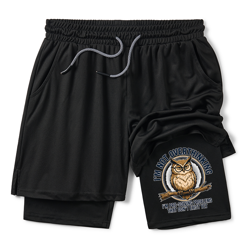 Tokyo-Tiger Overthink Master Owl Training Shorts