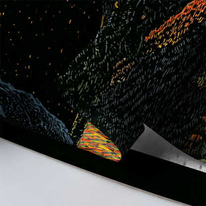 Tokyo-Tiger Watching From The Shadows Mesh Jersey