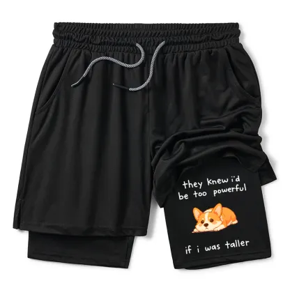 Tokyo-Tiger Funny Short Dog Joke Training Shorts