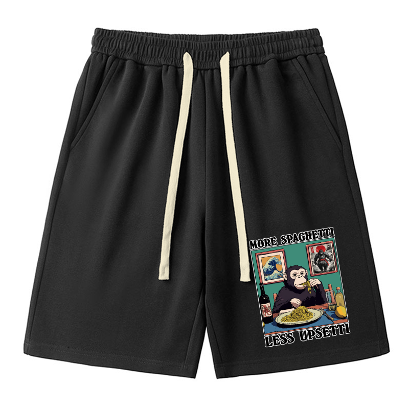 Tokyo-Tiger More Spaghetti Less Upset Bigfoot Unisex Shorts