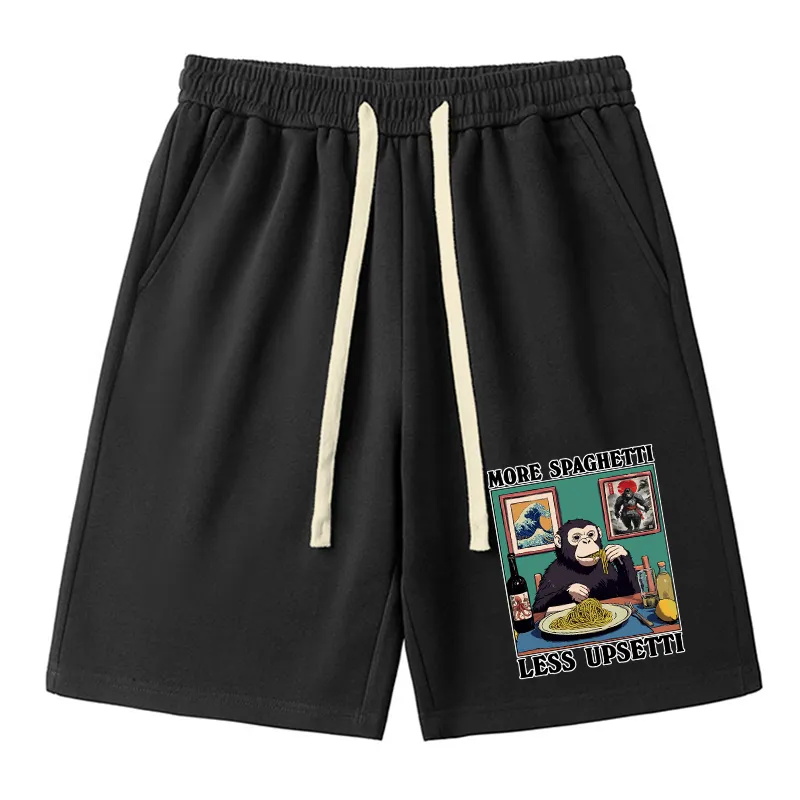 Tokyo-Tiger More Spaghetti Less Upset Bigfoot Unisex Shorts Sale
