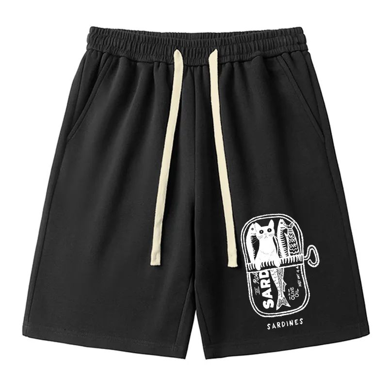 Tokyo-Tiger Cat Hiding In A Sardine Can Unisex Shorts Sale
