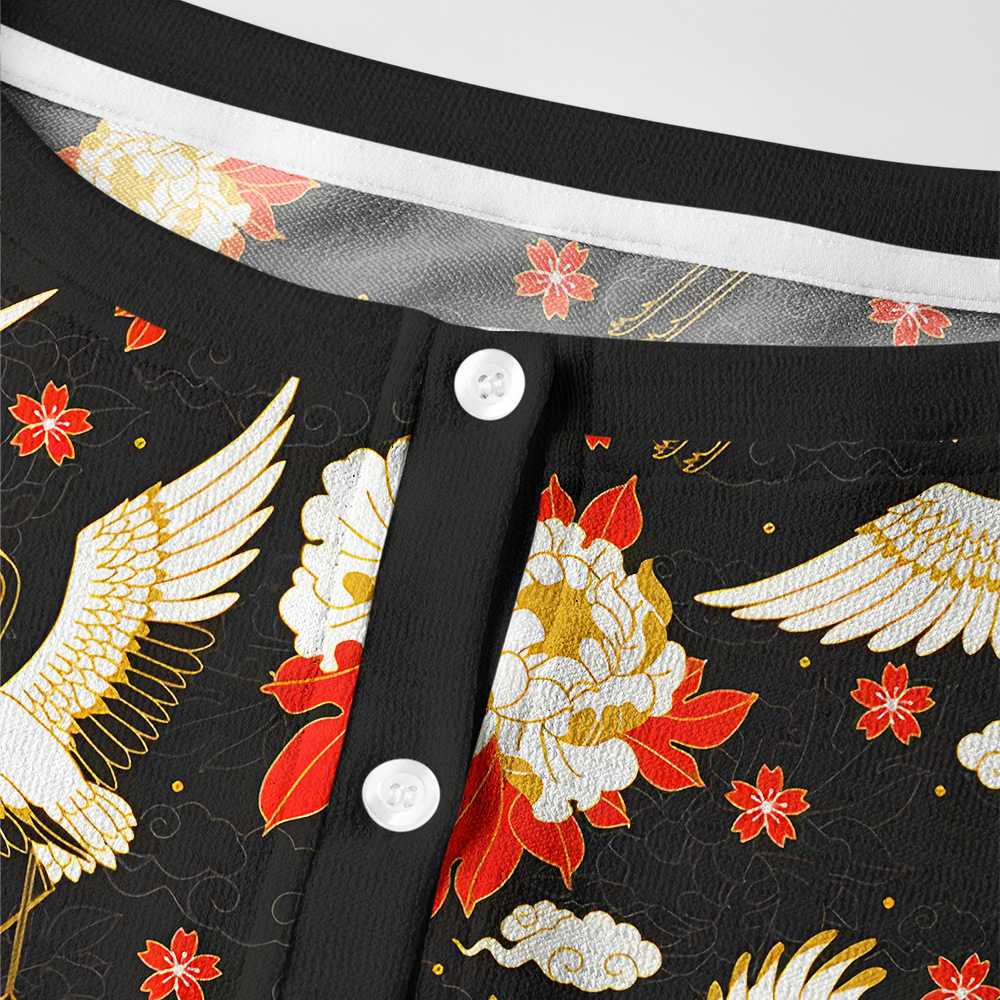 Tokyo-Tiger Celestial Cranes And Blossoms Women's Lightweight Cardigan