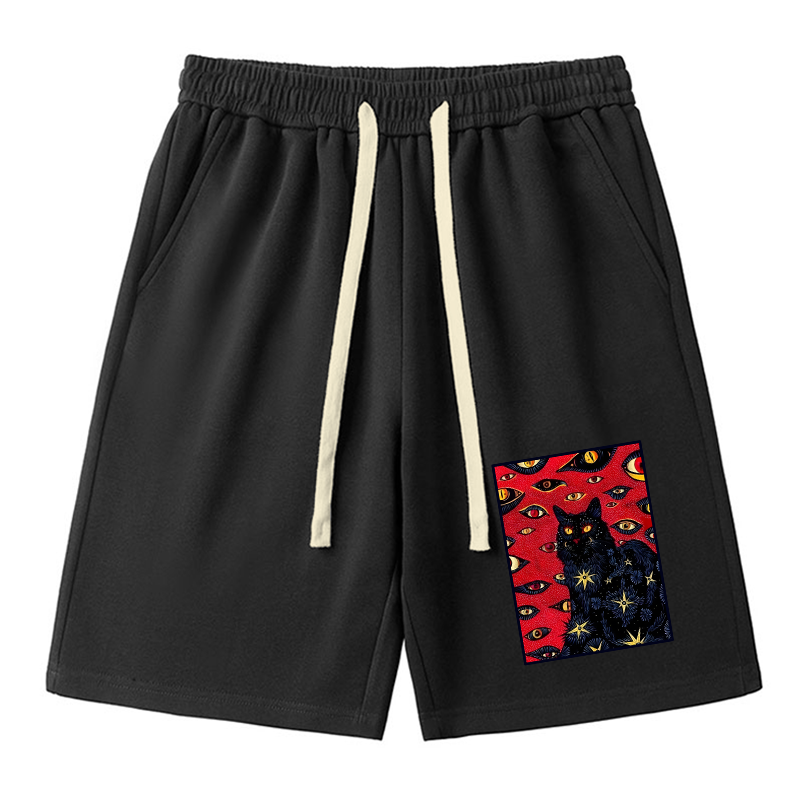 Tokyo-Tiger Mysterious Cat Unisex Shorts