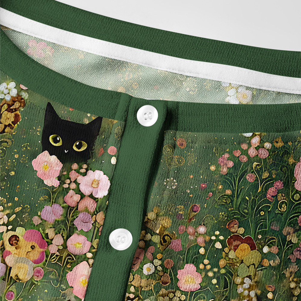 Tokyo-Tiger Secret Garden Women's Lightweight Cardigan