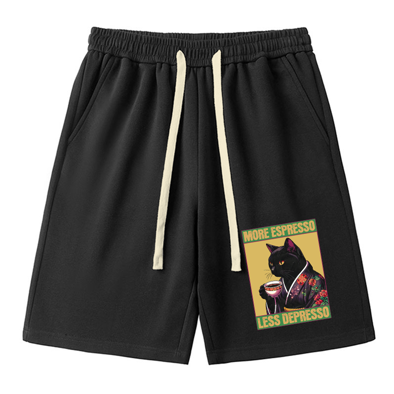 Tokyo-Tiger Up Caffeine Down Depression Unisex Shorts
