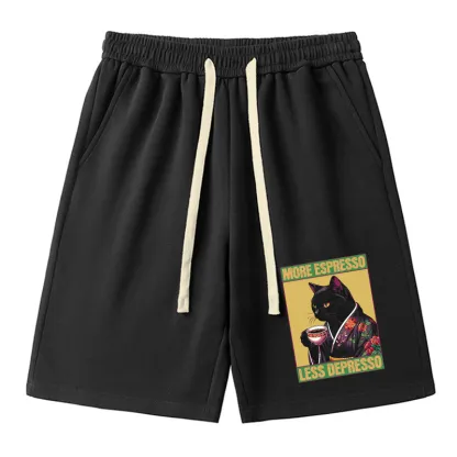 Tokyo-Tiger Up Caffeine Down Depression Unisex Shorts