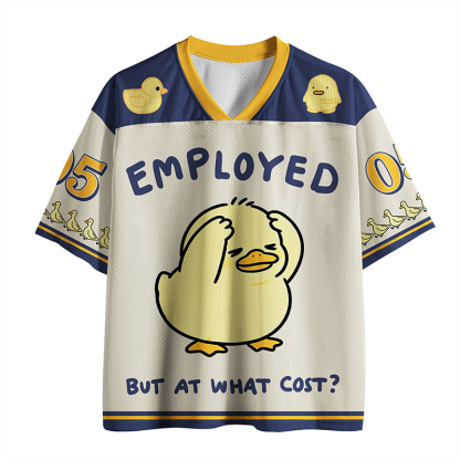 Tokyo-Tiger Funny Work Duck Mesh Jersey