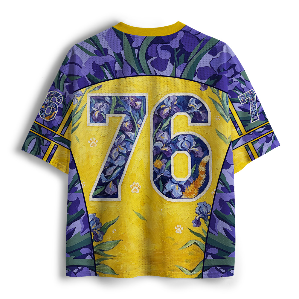 Tokyo-Tiger Iris Cat Mesh Jersey