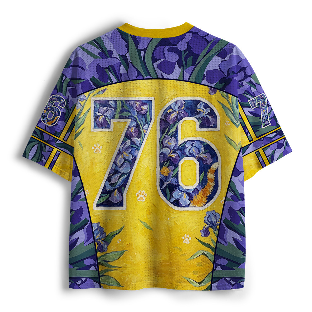 Tokyo-Tiger Iris Cat Mesh Jersey