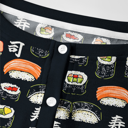 Tokyo-Tiger Delicious Sushi Women's Lightweight Cardigan