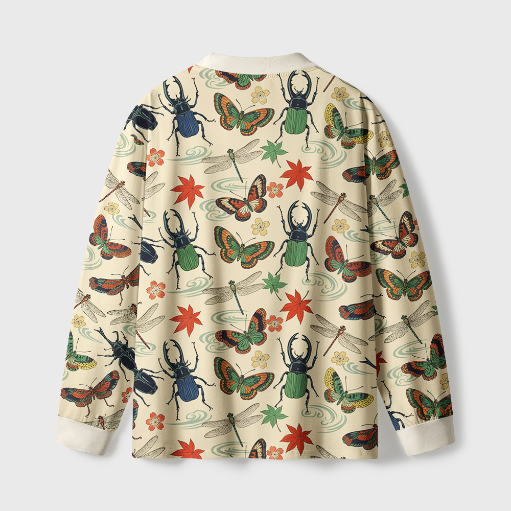 Tokyo-Tiger Insect World Eco-Friendly Long Sleeve T-Shirt