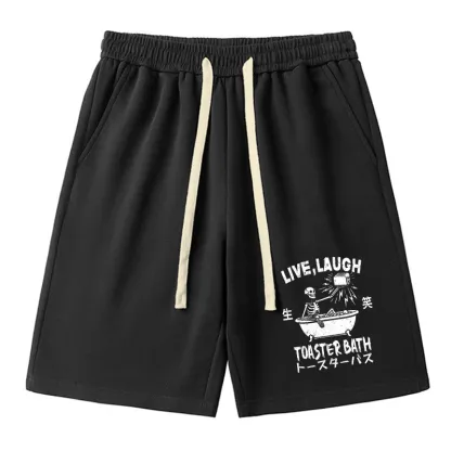 Tokyo-Tiger Funny Electric Shock Skeleton Unisex Shorts