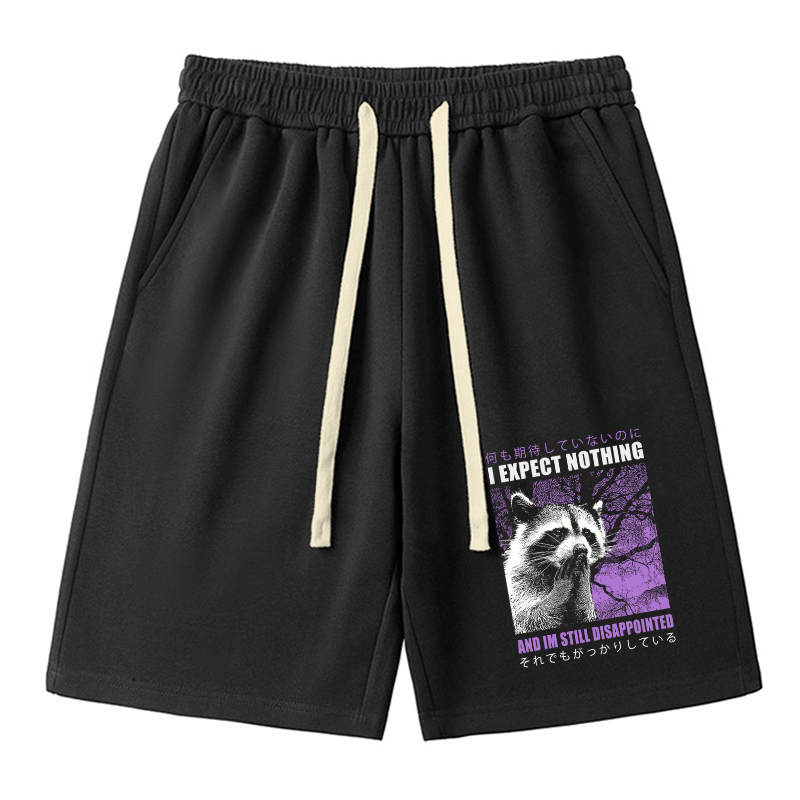 Tokyo-Tiger Disappointed Raccoon Japanese Unisex Shorts