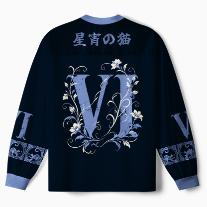 Tokyo-Tiger Lunar Cat Paneled Long Sleeve Jersey