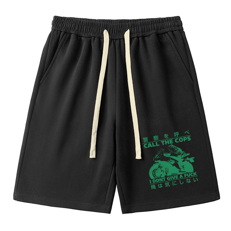 Tokyo-Tiger Funny Frog Riding A Motorcycle Unisex Shorts