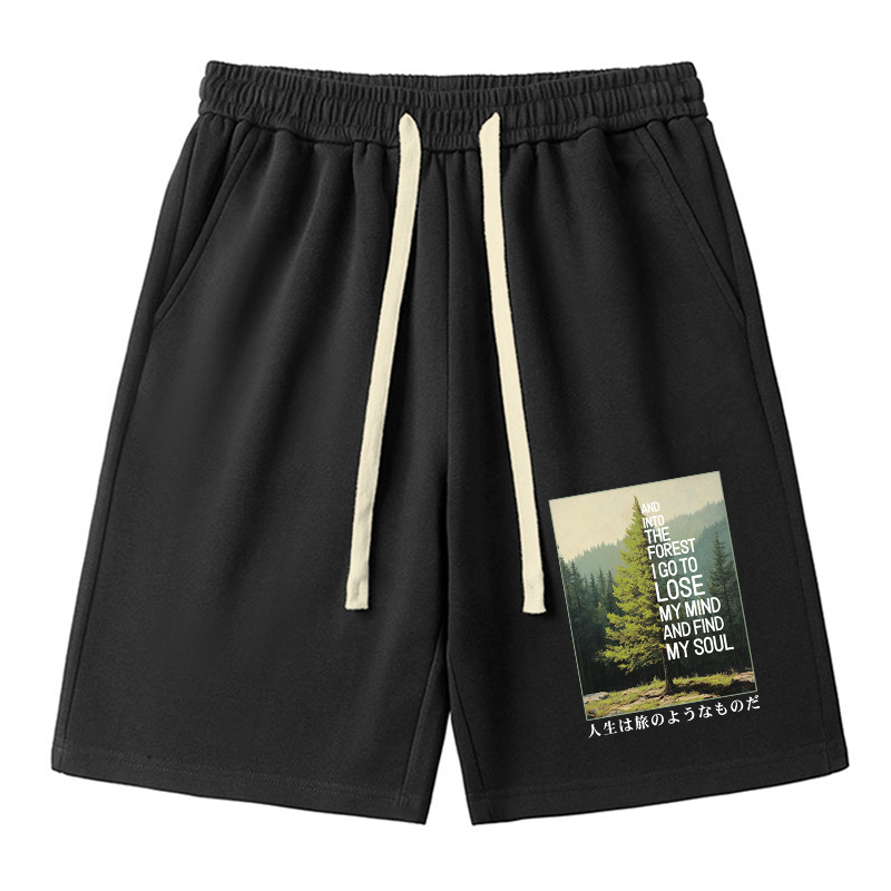Tokyo-Tiger Healing Forest Unisex Shorts
