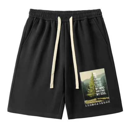 Tokyo-Tiger Healing Forest Unisex Shorts