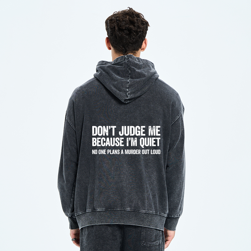 Tokyo-Tiger Sarcastic Funny Quote Washed Zip Hoodie