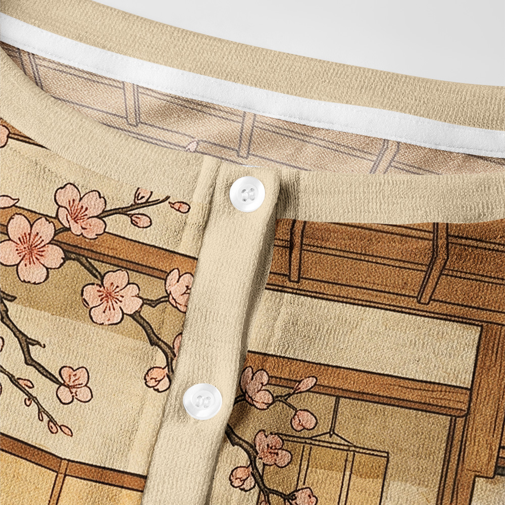 Tokyo-Tiger Tea Time With A Black Cat Women's Lightweight Cardigan