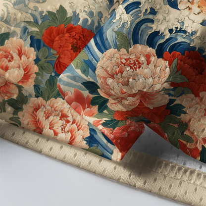 Tokyo-Tiger Tiger Of The Floral Surf Mesh Jersey