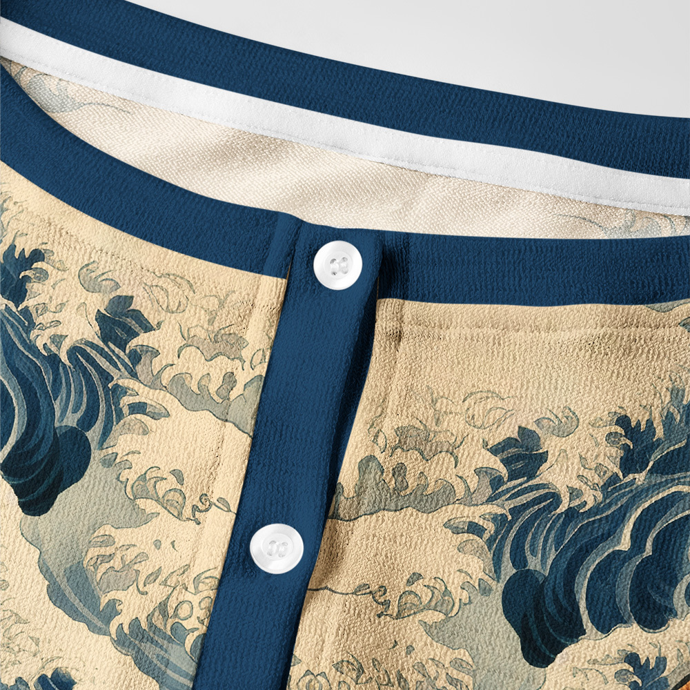 Tokyo-Tiger Tiger Of The Floral Surf Women's Lightweight Cardigan