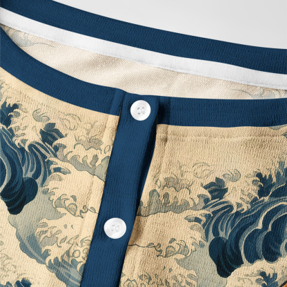Tokyo-Tiger Tiger Of The Floral Surf Women's Lightweight Cardigan
