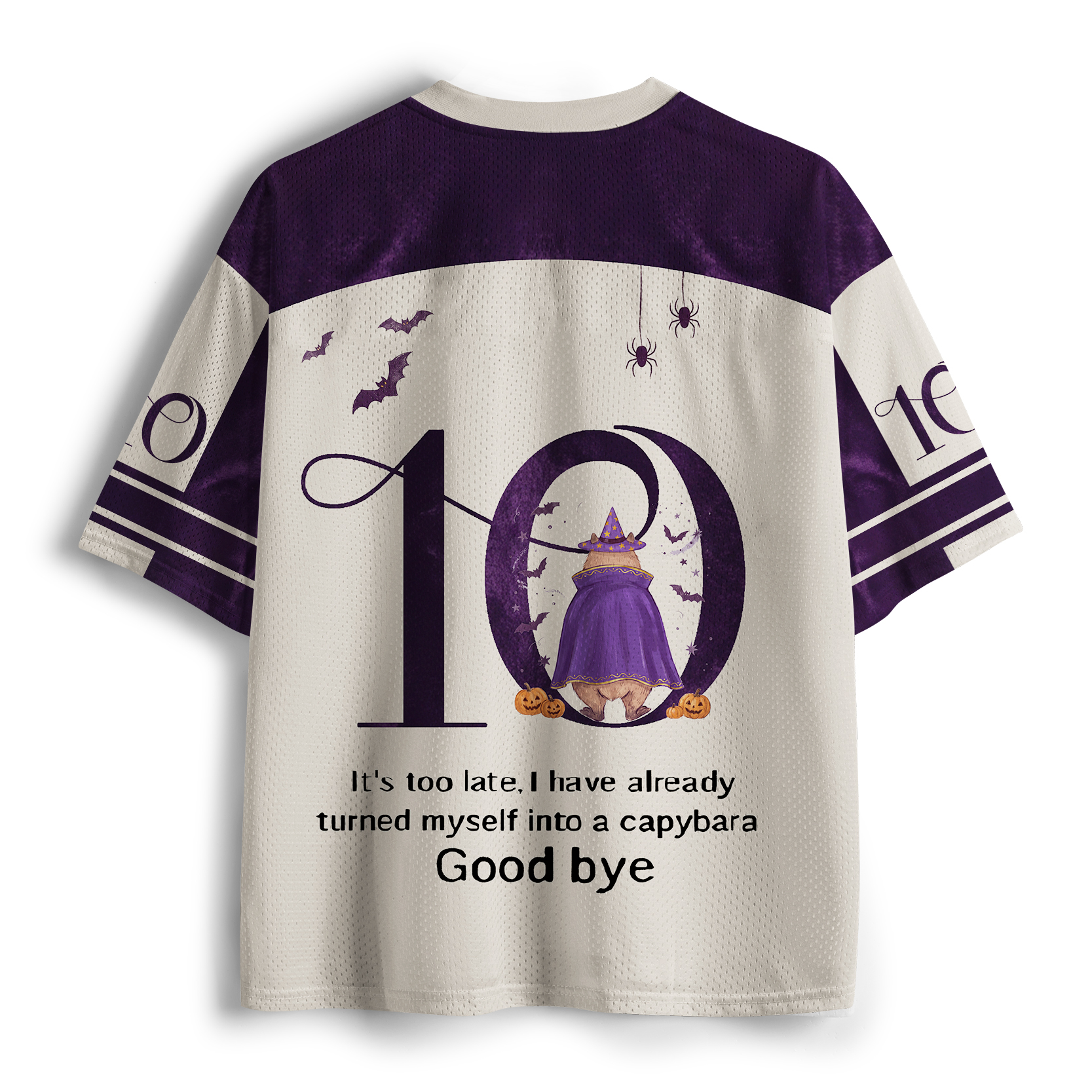 Tokyo-Tiger Funny Wizard Capybara Mesh Jersey