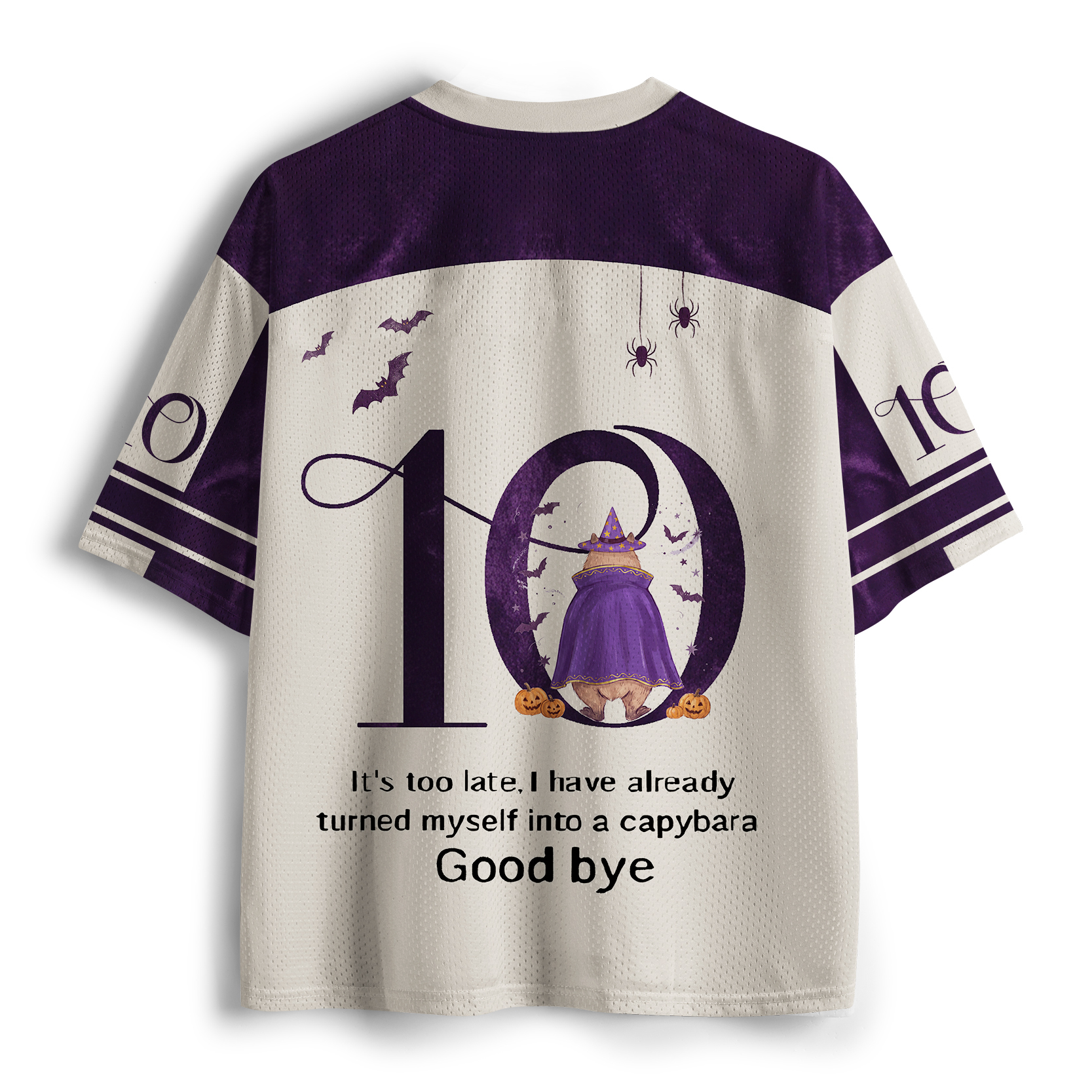 Tokyo-Tiger Funny Wizard Capybara Mesh Jersey