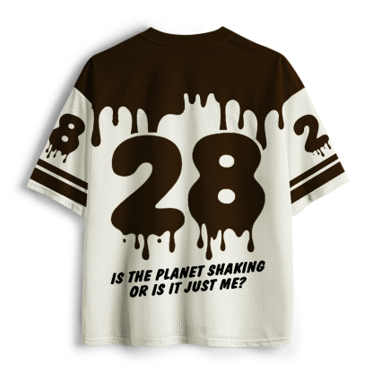 Tokyo-Tiger Funny Coffee Skeleton Mesh Jersey