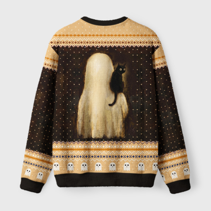  Tokyo-Tiger No Hope But A Cat Fuzzy Christmas Ugly Sweatshirt