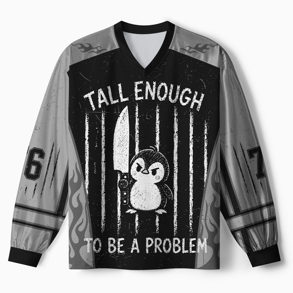 Tokyo-Tiger Retro Raccoon Samurai Paneled Long Sleeve Jersey Sale