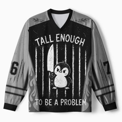 Tokyo-Tiger Strong Tall Mindset Paneled Long Sleeve Jersey
