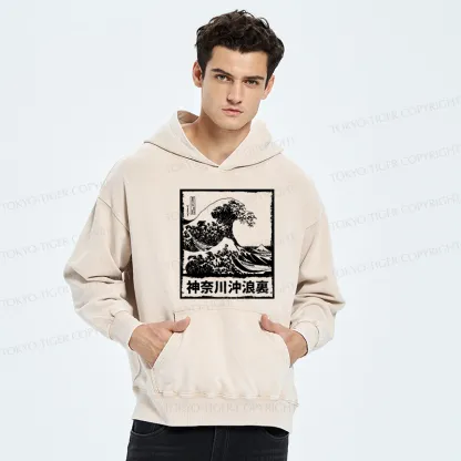 Tokyo-Tiger Legendary Wave Washed Hoodie