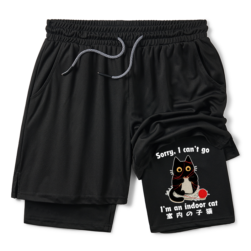Tokyo-Tiger Indoor Cat Meme Training Shorts