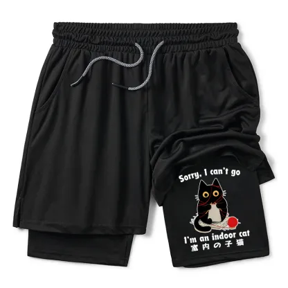 Tokyo-Tiger Indoor Cat Meme Training Shorts